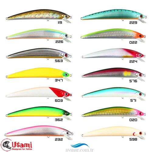 Usami Now 120F-SR 17 G Maket Balık - 2