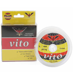Vito 160m Şeffaf Fluorocarbon Kaplama Misina - 1