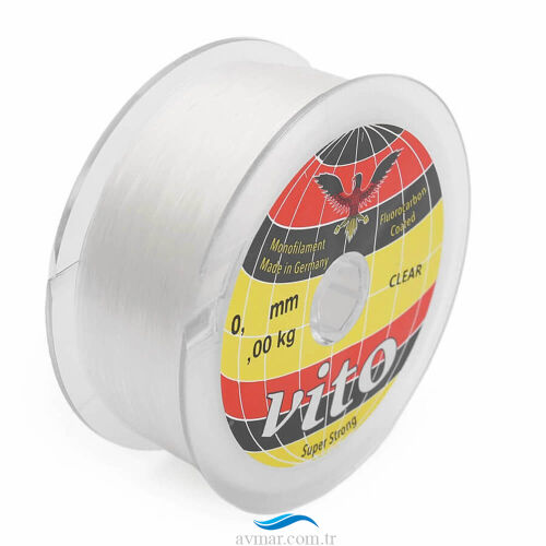 Vito 160m Şeffaf Fluorocarbon Kaplama Misina (1)