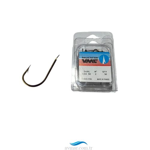 VMC 9284Bz Bronz Çapraz Olta İğnesi 50li - 1