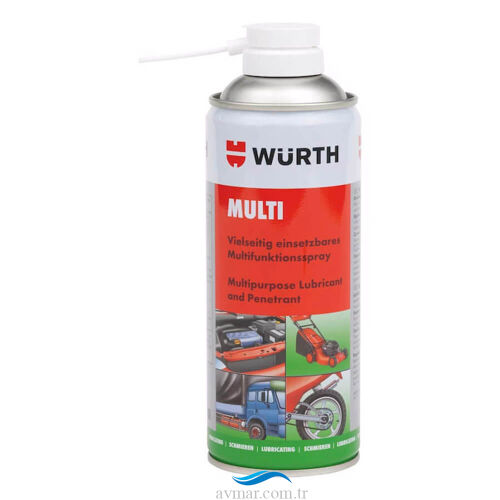 Würth Multi Çok Amaçlı Bakım Yağı Sprey 400 Ml - Würth