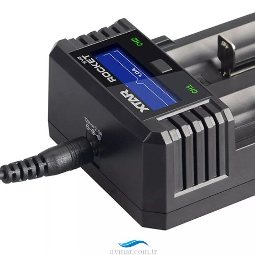 Xtar Rocket SV2 Lcd Ekranlı Li-ion/Ni-Mh/Ni-Cd Hızlı Şarj Cihazı - 3
