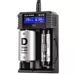 Xtar Rocket SV2 Lcd Ekranlı Li-ion/Ni-Mh/Ni-Cd Hızlı Şarj Cihazı - 4
