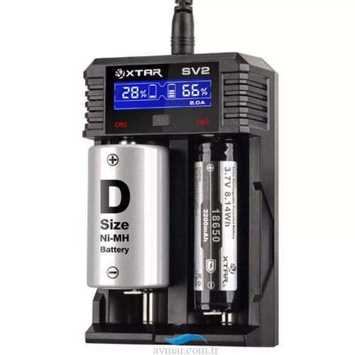 Xtar Rocket SV2 Lcd Ekranlı Li-ion/Ni-Mh/Ni-Cd Hızlı Şarj Cihazı - 4