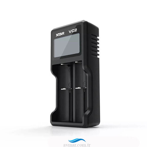 Xtar VC2 Lcd Ekranlı Li-ion Pil Şarj Cihazı 2li (1)