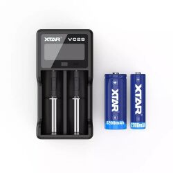 Xtar VC2S Lcd Ekranlı Li-ion/Ni-Mh/Ni-Cd Pil Şarj Cihazı 2li - 3