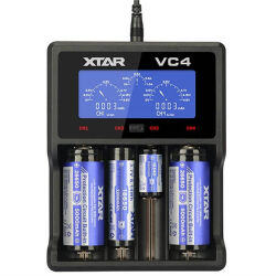 Xtar VC4 Lcd Ekranlı Li-ion/Ni-Mh/Ni-Cd Pil Şarj Cihazı 4lü - 2