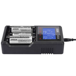 Xtar VC4 Lcd Ekranlı Li-ion/Ni-Mh/Ni-Cd Pil Şarj Cihazı 4lü - 3