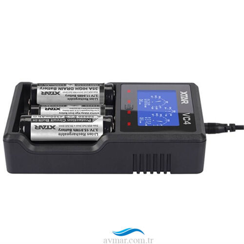Xtar VC4 Lcd Ekranlı Li-ion/Ni-Mh/Ni-Cd Pil Şarj Cihazı 4lü - 3