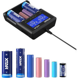 Xtar VC4 Lcd Ekranlı Li-ion/Ni-Mh/Ni-Cd Pil Şarj Cihazı 4lü - 2