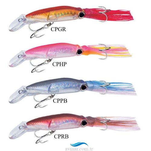 Yozuri 3D Squirt Floating 19cm Kalamar Sahte Balık R1166 - 1