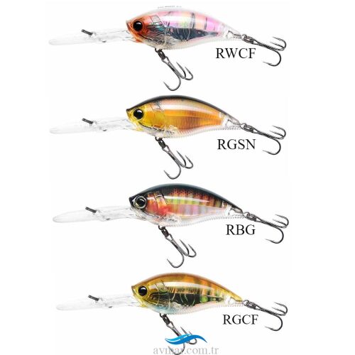 Yozuri 3Dr Deep Crank Floating 7cm 21gr Sahte Balık R1319