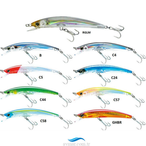Yozuri Crystal 3D Minnow Floating 11cm 13gr Sahte Balık F1146