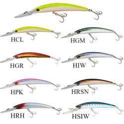 Yozuri Crystal Minnow Floating Deep Diver 9cm 9.5gr Sahte Balık R1134 - 1