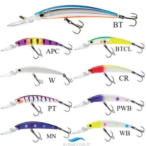 Yozuri Crystal Minnow Deep D. Walleye 9cm 9.5gr Sahte Balık R1205