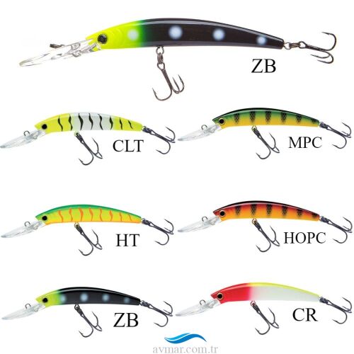 Yozuri Crystal Minnow Deep D. Walleye 11cm 16gr Sahte Balık R1206 (1)
