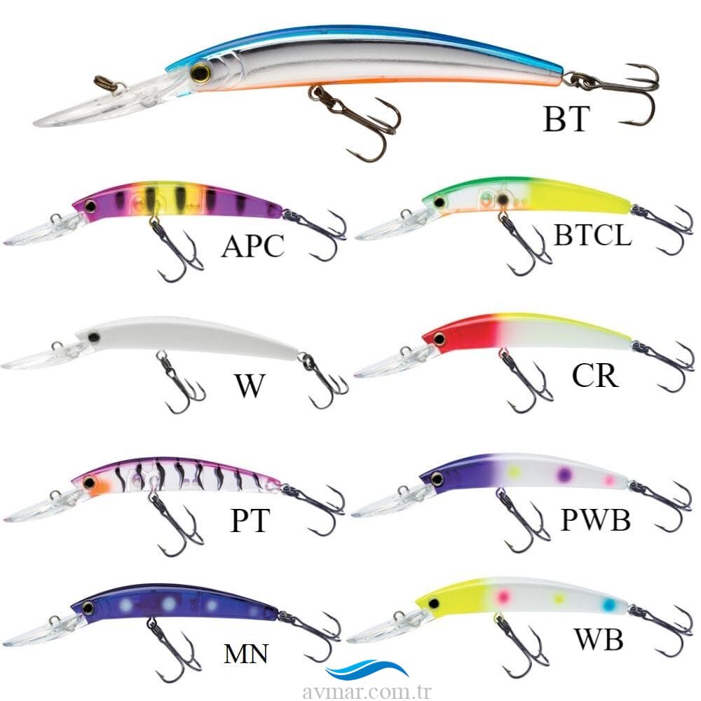 Yozuri Crystal Minnow Deep D. Walleye 11cm 16gr Sahte Balık R1206