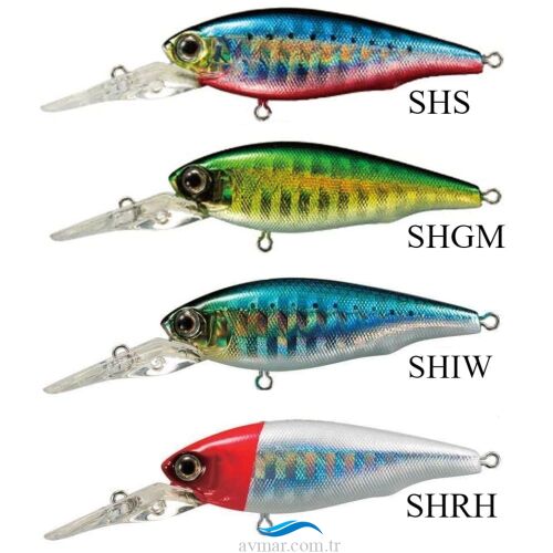 Yozuri Eba Shad F755 5cm 8gr Sahte Balık