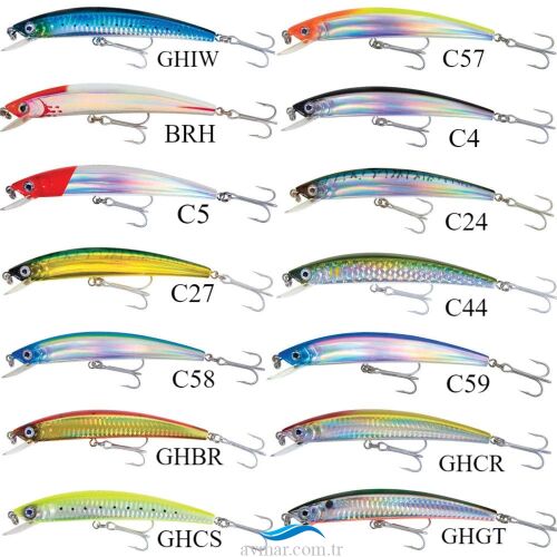 Yozuri Original Crystal Minnow Floating 11cm Sahte Balık F7 - Yozuri