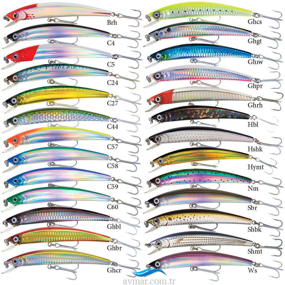 Yozuri Original Crystal Minnow Floating 7cm Sahte Balık R836