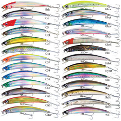 Yozuri Original Crystal Minnow Floating 9cm Sahte Balık F6 - 1