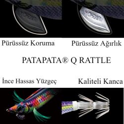 Yozuri PataPata Q Rattle A1733 3.5 19gr Kalamar Zokası - 5