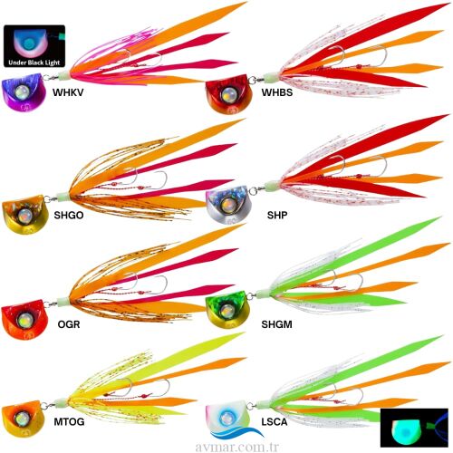 Yozuri Salty Rubber Slide 60gr Jig Sahte Yem