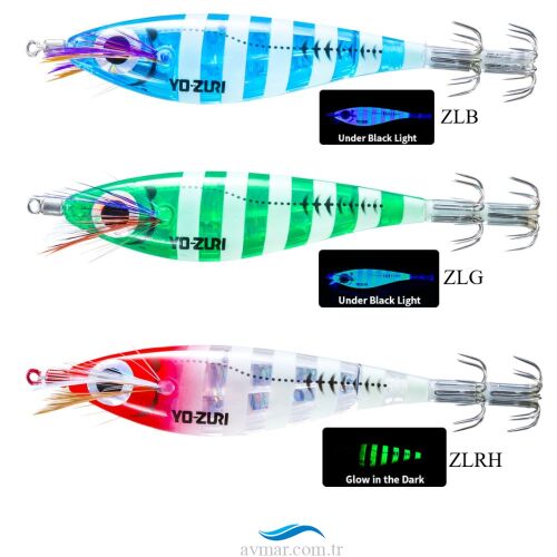 Yozuri Ultra 3D Laser DX A1802 8.5cm Kalamar Zokası - Yozuri